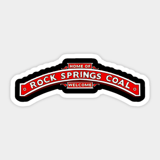 Rock Springs Coal Sticker
